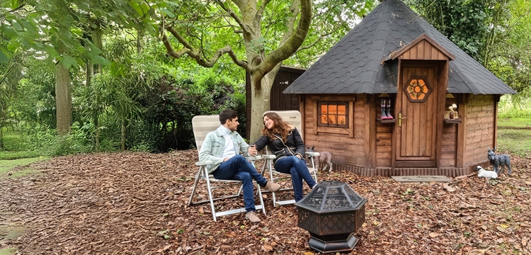 2 Night Glamping Break with Animal Encounter for Two Norfolk