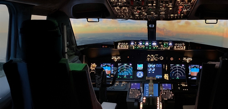 737 Flight Simulator Hampshire