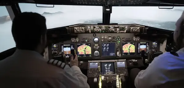 737 Simulator Blackpool Airport