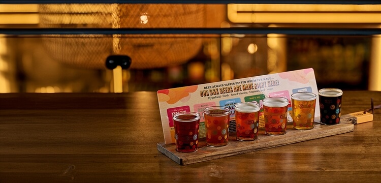 B&K Beer Tasting Board & Burger Meal for Two