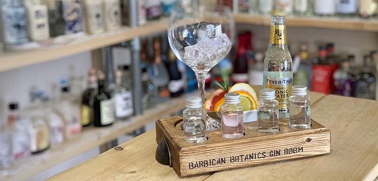 Barbican Botanics Gin Flight for Two