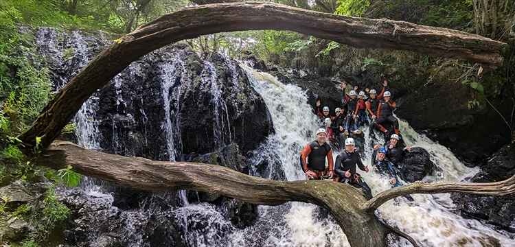 Canyoning in Galloway