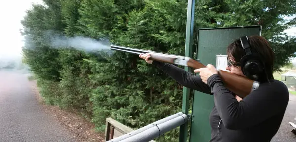 Clay Pigeon Shooting in Riseley for Two