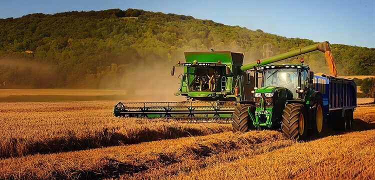 Combine Harvester Driving Wiltshire