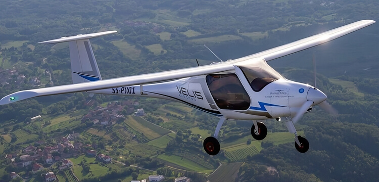 Electric Aircraft Flying Lesson Norwich