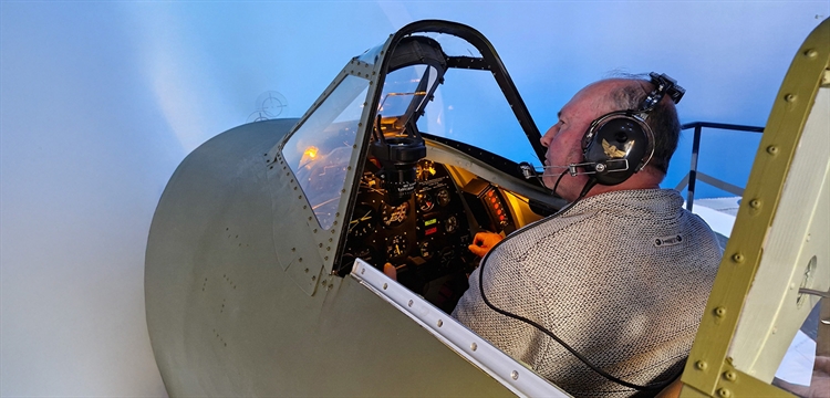 Immersive Spitfire Simulator Training Suffolk