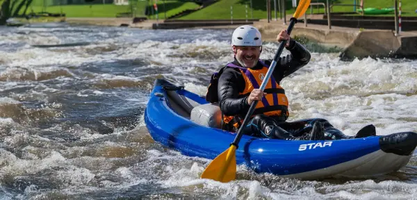 Kayaking in The Peak District