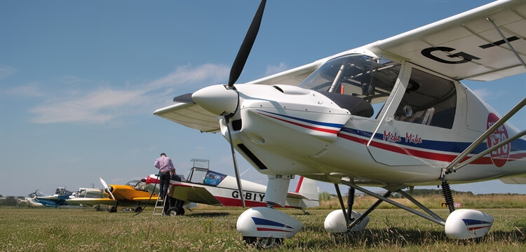 Light Sport Aircraft Flying East Anglia