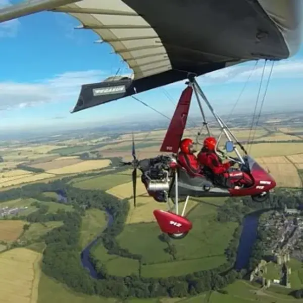 Microlighting in Northumbria