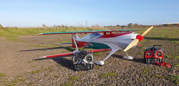 Model Plane Training at BMFA Buckminster