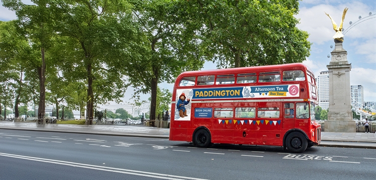 Paddington Afternoon Tea London Sightseeing Bus Tour