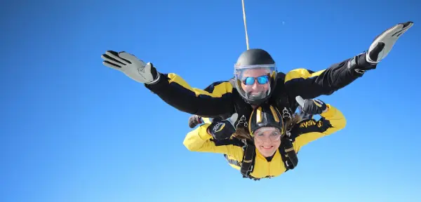 Skydiving in Devon