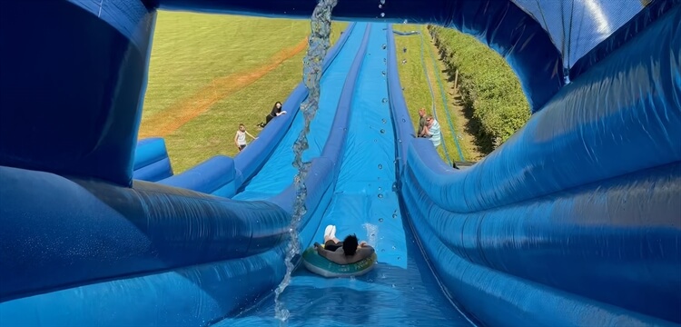 'Slip n Slide' Water Adventure Devon