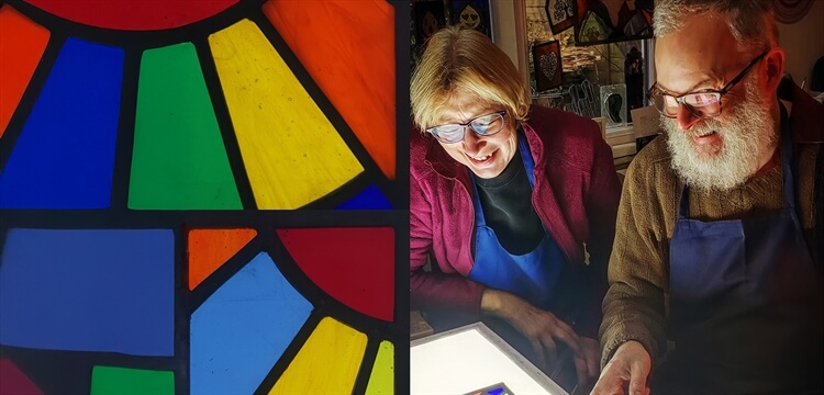 Stained Glass Leading Workshop Birmingham