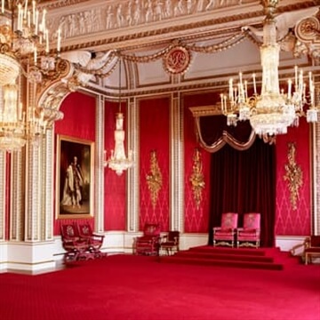 The State Rooms, Buckingham Palace & Dining for Two