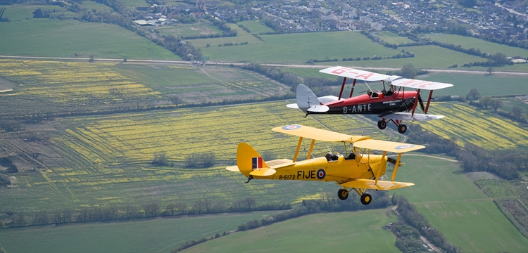 Tiger Moth Formation Experience for Two