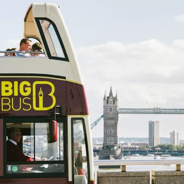 Tower of London & Bus Tour with Meal Option for Two