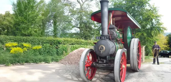 Traction Engine Driving in Cumbria