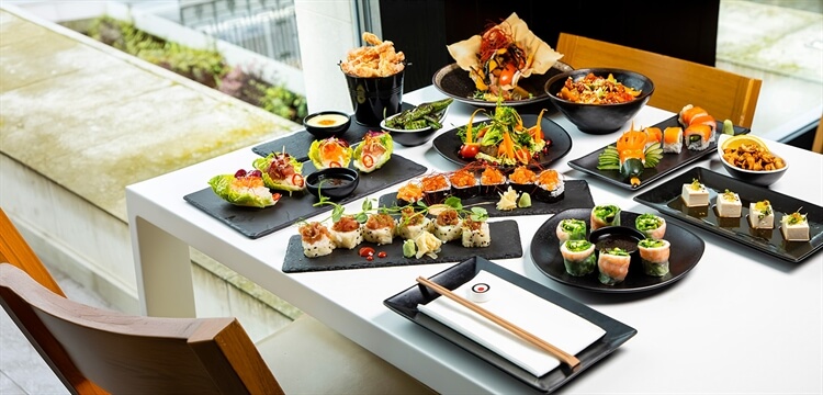 Unlimited Asian Tapas and Sushi for Two at Inamo