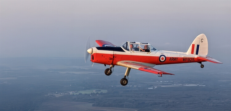 Vintage Chipmunk Flights Biggin Hill Airport