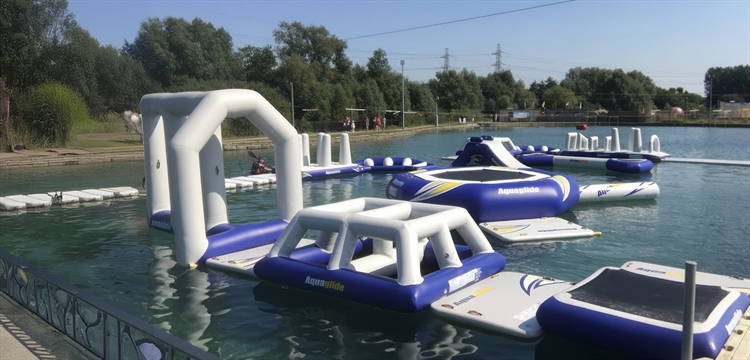 'Water Wipeout' at Lee Valley