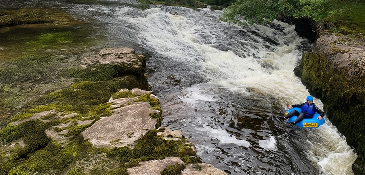 White Water Tubing for Two South Wales