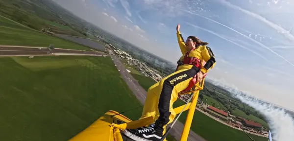 Wing Walking Day in Yorkshire